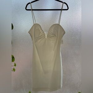 Zara white mini dress